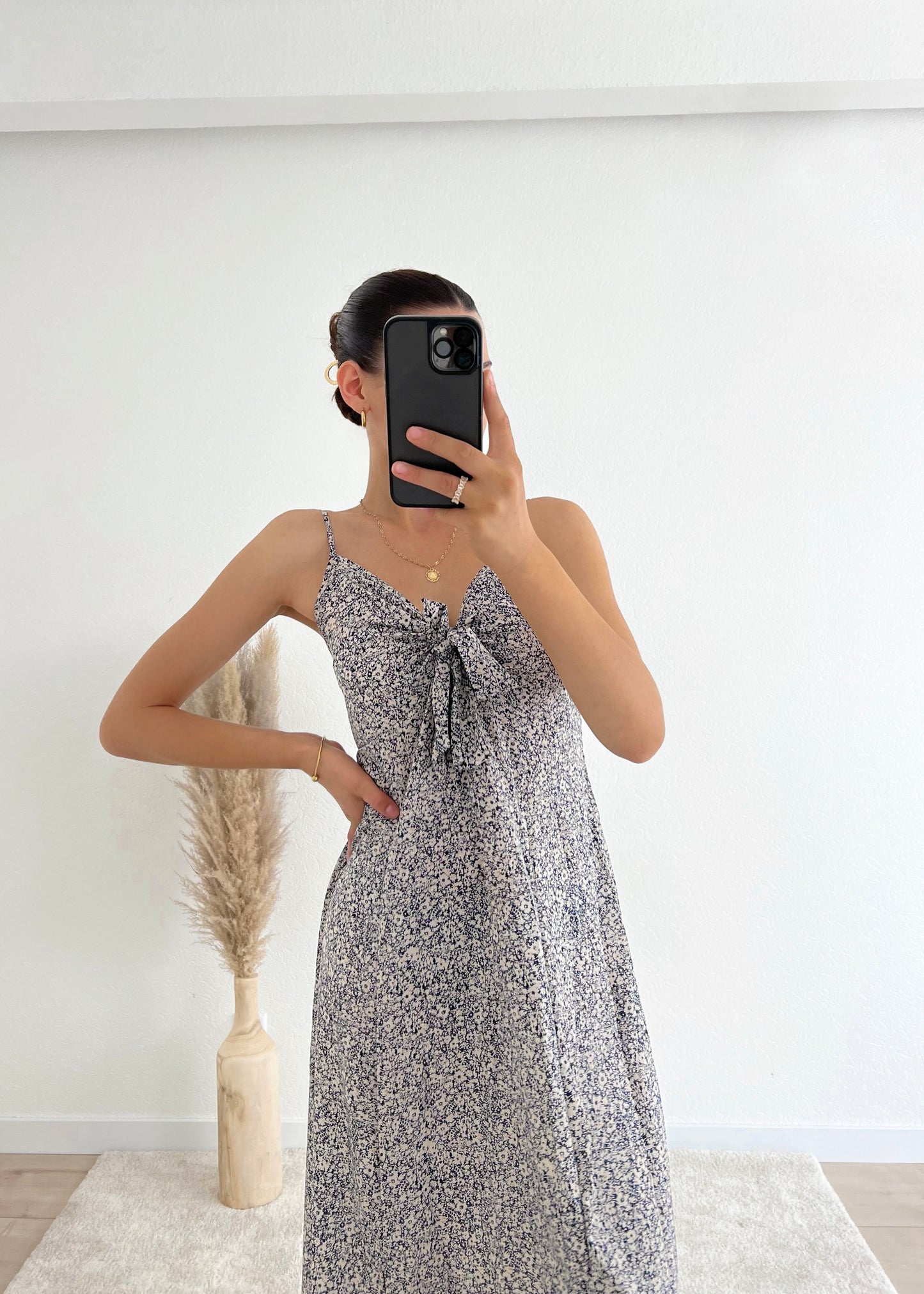 Sommer Kleid „Lian“ in Blau